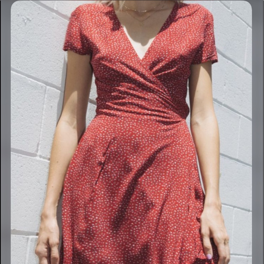 LAST DAY TO BUY!!! Brandy Melville Wrap Dress